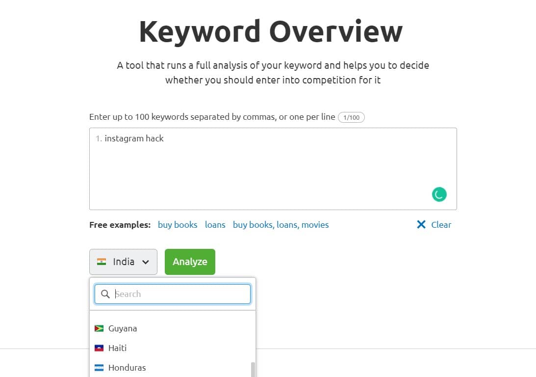 How to do SEMRUSH keyword research